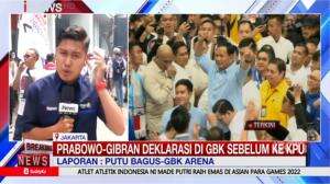 Prabowo - Gibran Sudah Hadir Di GBK