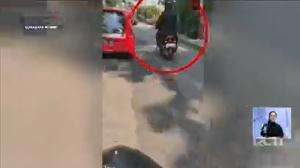 Pelaku Curanmor Todongkan Pistol