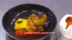 Chicken Curry & Mashed Potato Ala Clava - MasterChef Season 7