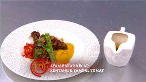 Ayam Bakar Kecap, Kentang dan Sambal Tomat Ala Jerry - MasterChef Season 7