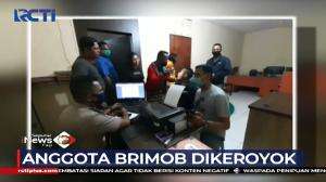 Polisi Periksa Pelaku Pengeroyok Anggota Brimob