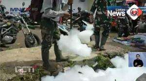 Kemunculan Busa Misterius di Pemukiman