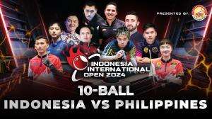 Indonesia International Open 2024 10-Ball Indonesia (Edward) vs Philippines (James Aranas)