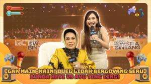 Gak Main-Main! Duel Lidah Bergoyang Seru Bunda Hetty VS Ayu Ting Ting!