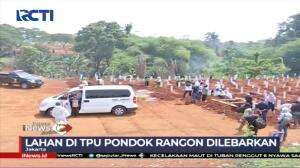 Diduga Untuk Makam Covid-19, Lahan di TPU Pondok Rangon Dilebarkan