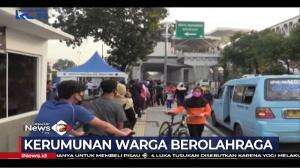 Hendak Berolahraga, Ribuan Warga Padati Veldrome Rawamangun