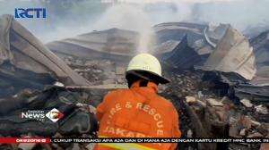 Pemukiman di Cilincing Ludes Terbakar Akibat Pembakaran Sampah