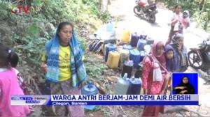 Warga Cilegon Banten Krisis Air Bersih Hingga Rela Antri Berjam-jam