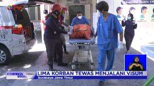 Pasca Kebakaran Toko Elektronik, Lima Korban Tewas Menjalani Visum