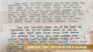 Surat Cinta Jerinx Untuk Sang Istri