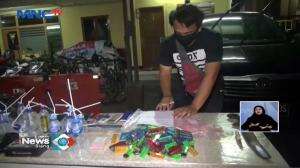 Razia PSBB Ketat, Polisi Menemukan Sejumlah Warga Yang Memiliki Granat Aktif Dan Pesta Sabu