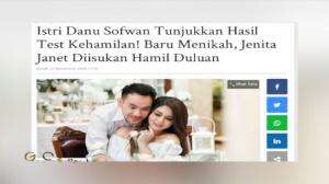 Jenita Janet Hamil Di Luar Nikah?