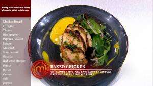 Honey Mustard Sauce Honey Vinegrate Salad Potato Pure Ala Adit- MasterChef Season 7