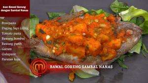 Ikan Bawal Goreng Dengan Sambal Nanas Ala Ramos - MasterChef Season 7