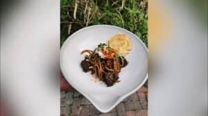 when you craving Pasta & Rawon at the same time, wala: Saikoro Rawon pasta #onlineauditionmci9