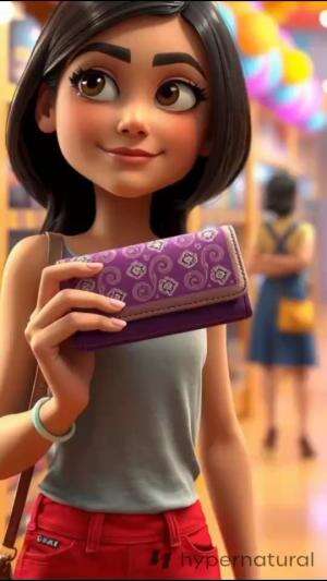 seorang Rina yang membeli dompet baru #shorts #shortplus #RCTIshorts #animasi 