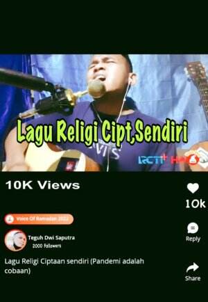 Lagu Religi Ciptaan sendiri (Pandemi adalah cobaan)

