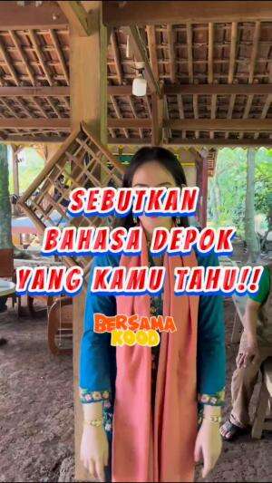 Nih kalo ngobrol sama orang Depok harus tau artinya. #Bahasa #Depok #WargaDepok
