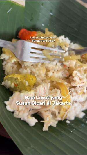 Nasi Liwet Khas Solo di Perumahan Depok