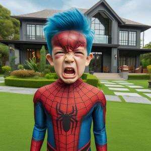 Little Spiderman takes revenge on mom and dad  #Spiderman #shortplus 