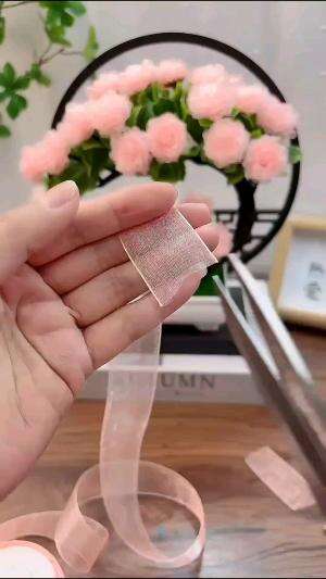 DIY ribbon rose flower #handmadegifts #flowers #gift #ribbon #rose #handmadecraft #diy #foryou #fyp #fypage 