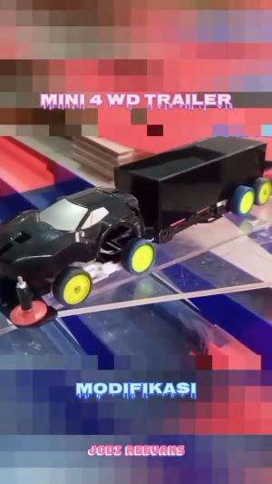 #mini 4WD trailer modifikasi