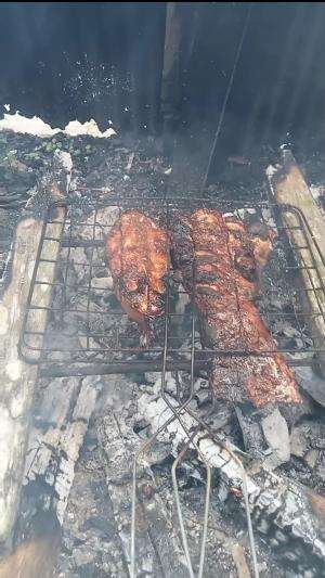 BAKAR IKAN GAESS 
 #makanenak
