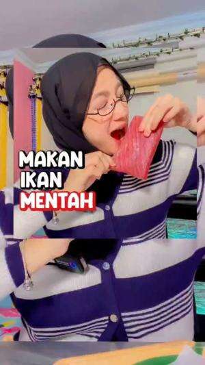 Hari ini kita bakalan makan... Ikan mentah #fyp #markitry #MakanIkanMentah #Tuna