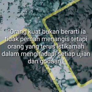 HAKIKAT ORANG KUAT: BUKAN BERARTI TIDAK PERNAH MENANGIS, TAPI ISTIQOMAH SABAR MENGHADAPI UJIAN DAN GODAAN
#motivasiislam #motivasi #Nasihat 