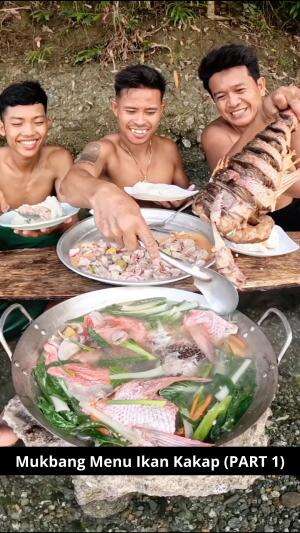 Mukbang Menu Ikan Kakap (PART 1) #Mukbang #menu #ikankakap #kakapputih #kakap #kakapmerah #kuliner #RCTIPlus 
