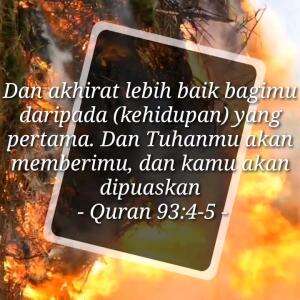 AKHIRAT LEBIH BAIK DARI DUNIA!!!