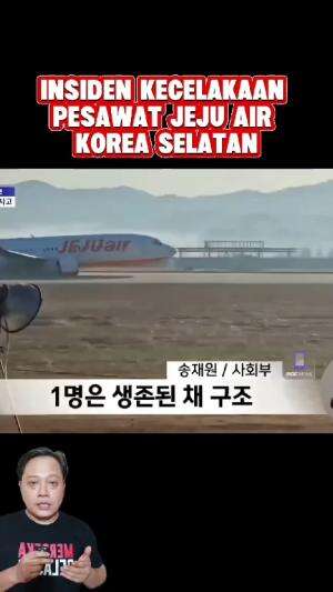 insiden Jeju air Korea Selatan #informasi #korea #koreaselatan #jejuair 
