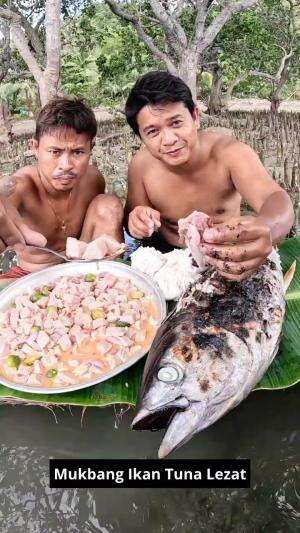 Mukbang Ikan Tuna Lezat #Mukbang #tuna #ikantuna #lezat #KulinerLezat #lezat banget #kuliner #RCTIPlus 