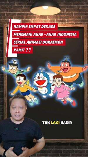 Serial Animasi Doraemon tak lagi tayang, banyak penggemar sedih #doraemon #animasi 