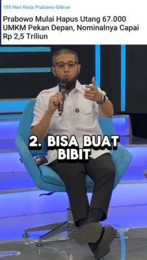 100 hari kerja Prabowo-Gibran 