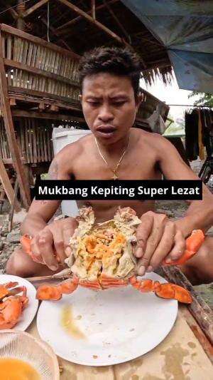 Mukbang Kepiting Super Lezat #Mukbang #kepiting #superbb #lezat #kuliner #RCTIPlus 