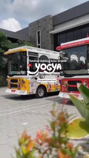 Satu hari keliling gratis naik ini! Catat caranya yaaa #explorejogja #placetovisitjogja #visitjogja #visitIndonesia