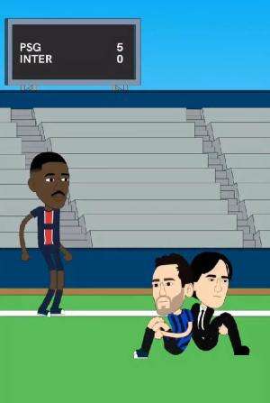 Terbantainya Inter Milan oleh PSG