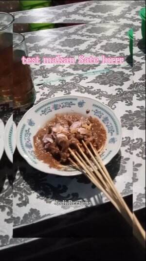 #test makan Sate lurrr
