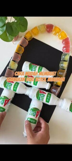 cara membuat tembak tembakan dari botol minuman #fyp #trending 