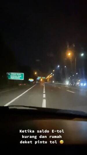 Untungnya punya rumah deket pintu tol 