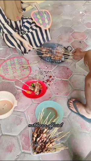 Bakar sate buat menu buka puasa ☺️🥰 #fyp #cooking  #trending  #foryou  #RCTIPlus #HOTrctiplus 