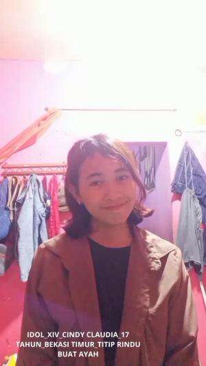 IDOL_XIV_CINDY CLAUDIA_17 TAHUN_BEKASI TIMUR_TITIP RINDU BUAT AYAH #INDONESIANIDOL 