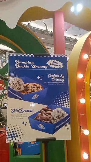 cookies and cream by Campina 🤤 
📍 Pakuwon mall Bekasi 