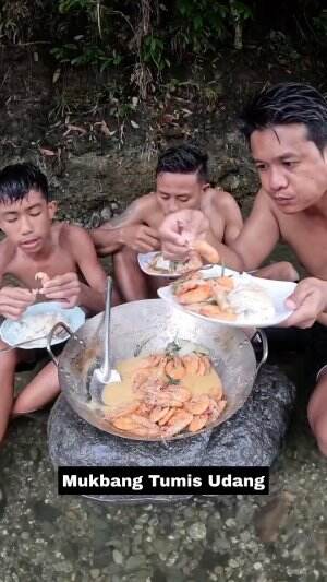 Mukbang Tumis Udang  #Mukbang  #onlineauditionmci8mentimuntumistomat  #udang 