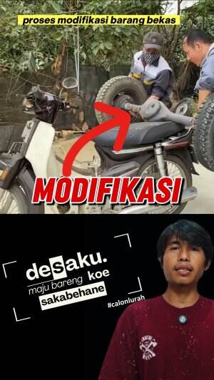 modifikasi roda motor bekas mobil #modifikasi #motor #mobil