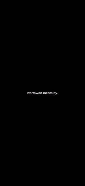 Wartawan mentality! Ini jadinya kalau Gen Z jadi Wartawan, mulutnya gk ada filter.