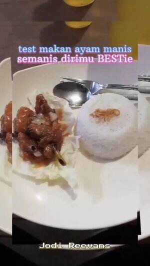 #test makan ayam manis semanis dirimu BESTie