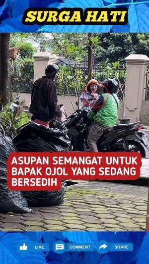 Bapak ojol ini mendapat rezeki tak terduga, setelah diomelin customer karena kesalahan yang sudah ia lakukan.