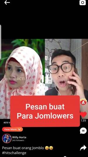 Pesan buat orang Jomblo 🤣🤣